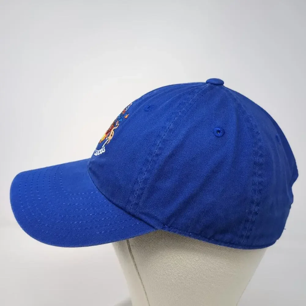 American Needle Turks & Caicos Crest Hat Blue OSFM Baseball Cap Cotton Slideback